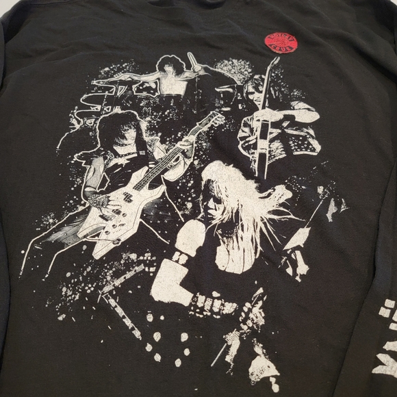 Motley Crue Knock ' Em Dead Kid Long Sleeve Official Merch Shirt NEW! - Picture 3 of 7